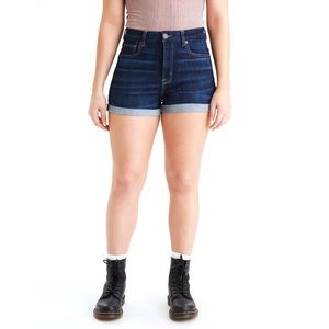 American Eagle Dark Blue Jean Shorts